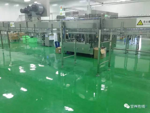 MYBALL迈博河西走廊首家矿泉水生产线在甘州正式投产